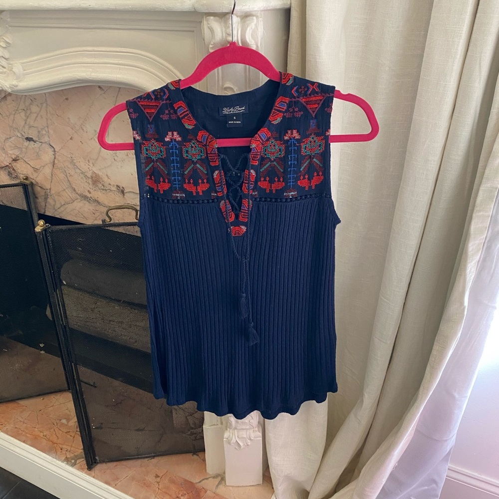 Blue Lucky Brand Top
